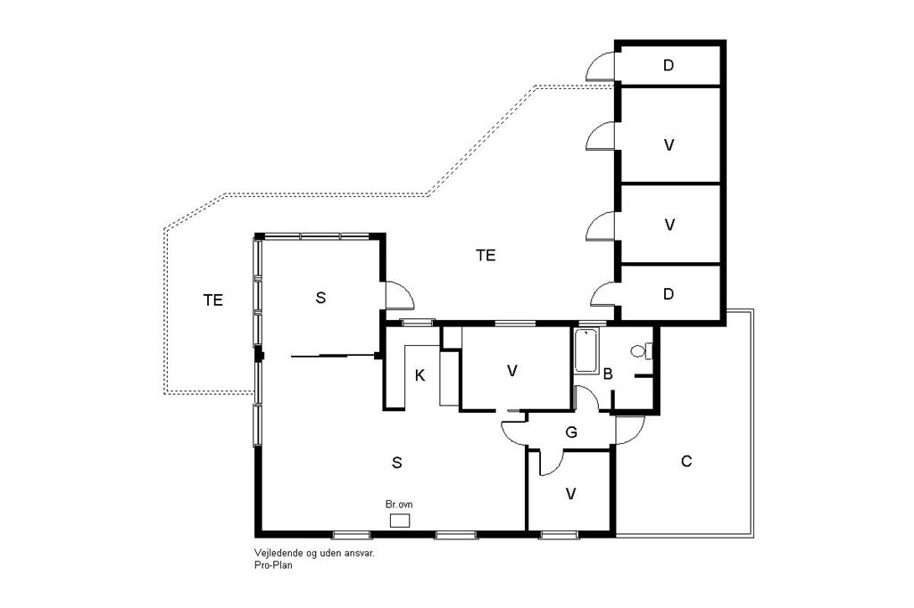 Indretning 1-19 Sommerhus 30479, Ravnsager 24, DK - 8300 Odder