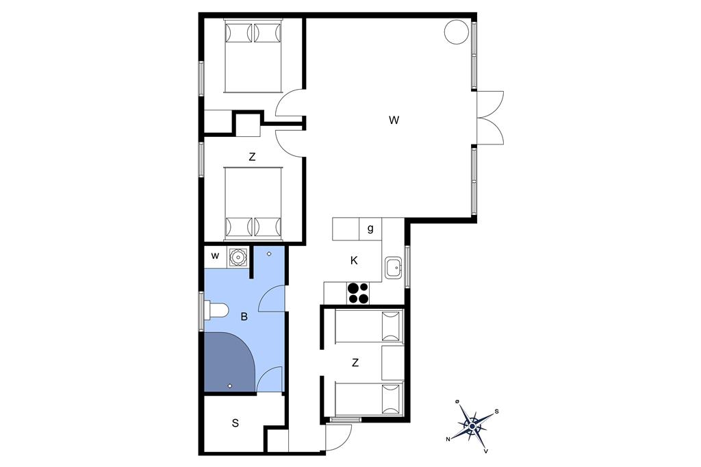 Innenausstattung 20-22 Ferienhaus C11170, Strandvænget 24, DK - 6893 Hemmet
