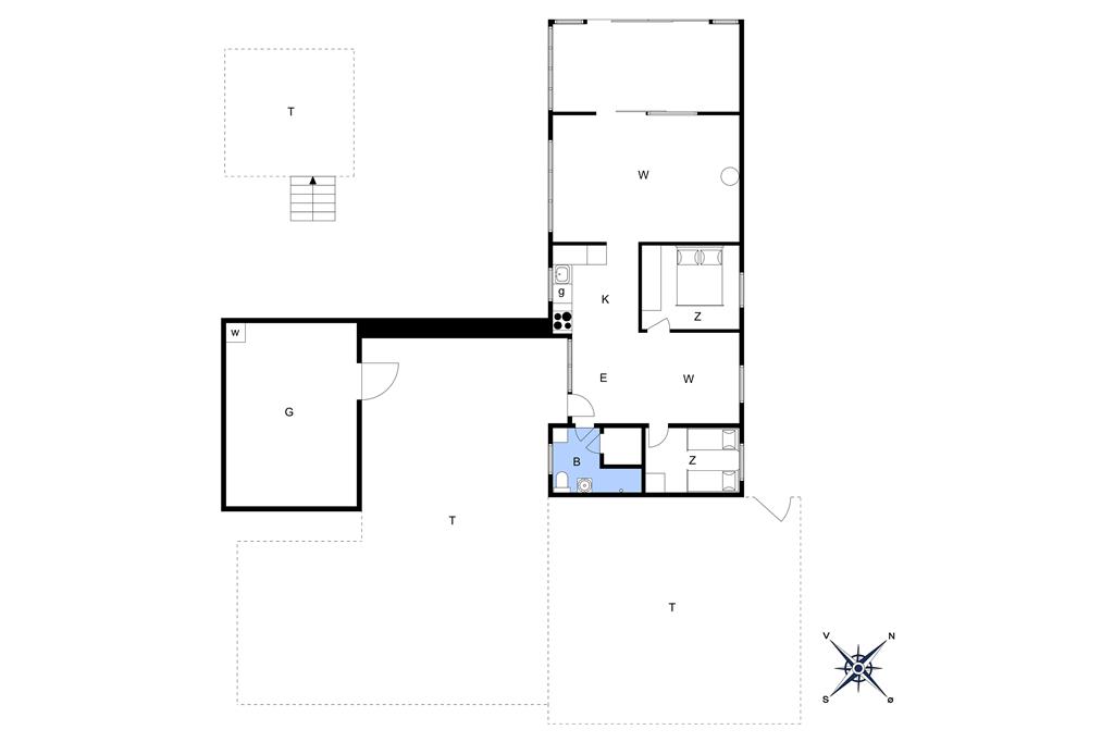 Interieur 1-14 Vakantiehuis 1313, Sandrenden 13, DK - 9800 Hjørring