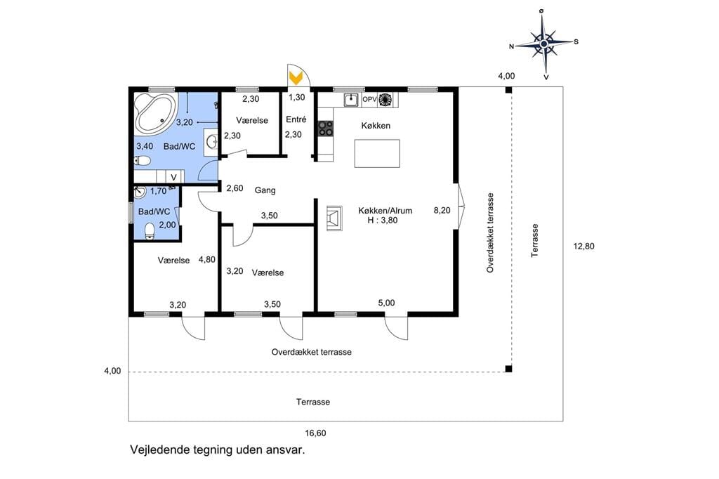 Interior 1-174 Holiday-home M17027, Sølvpilevej 10, DK - 4873 Væggerløse