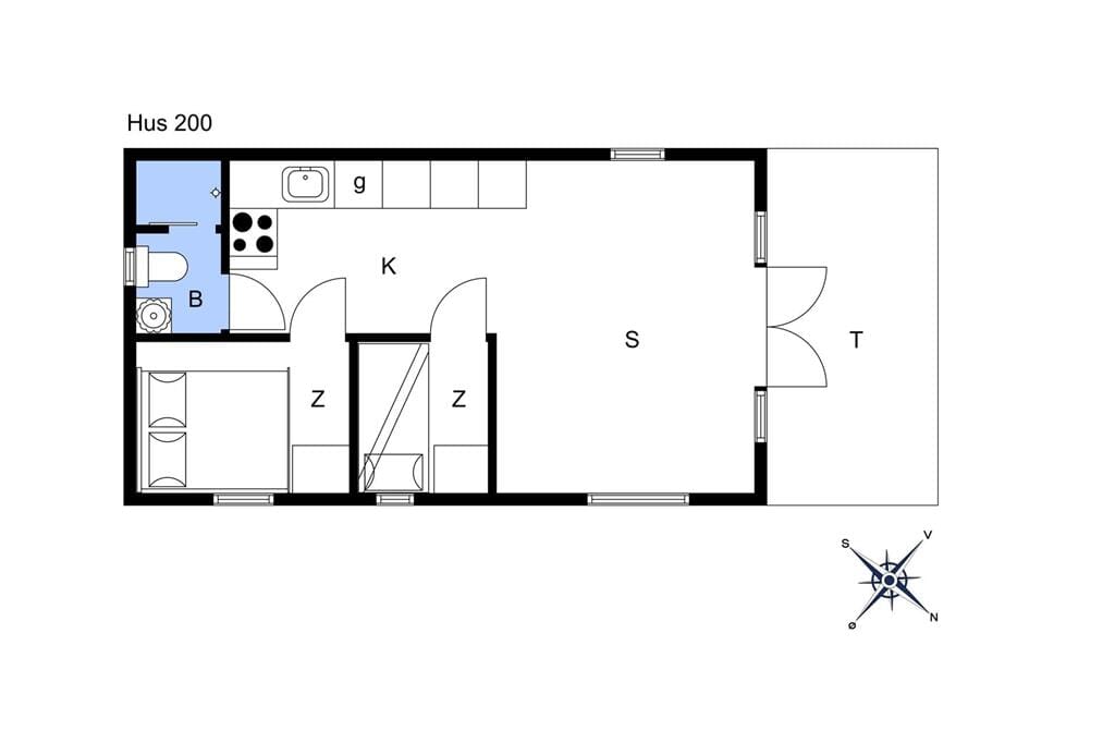 Innenausstattung 1-17 Ferienhaus 13409, Tinghulevej 14, hus 207 0, DK - 4573 Højby