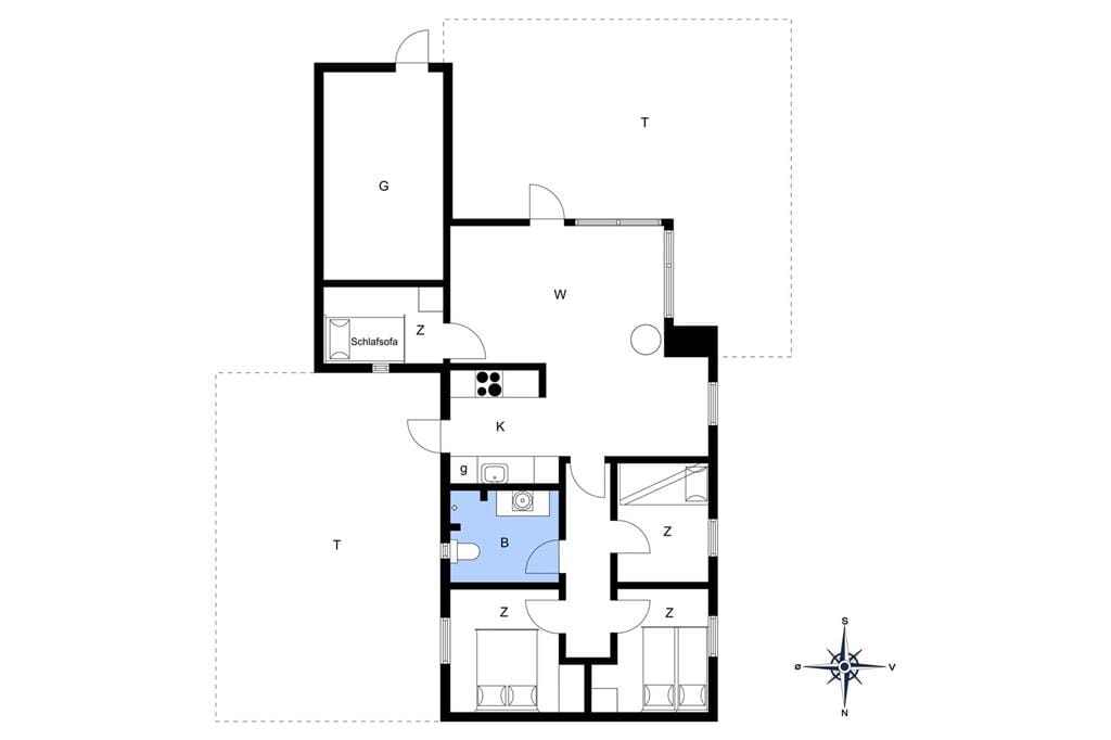 Interior 1-14 Holiday-home 1361, Jærens Rev Sydvest 8, DK - 9493 Saltum