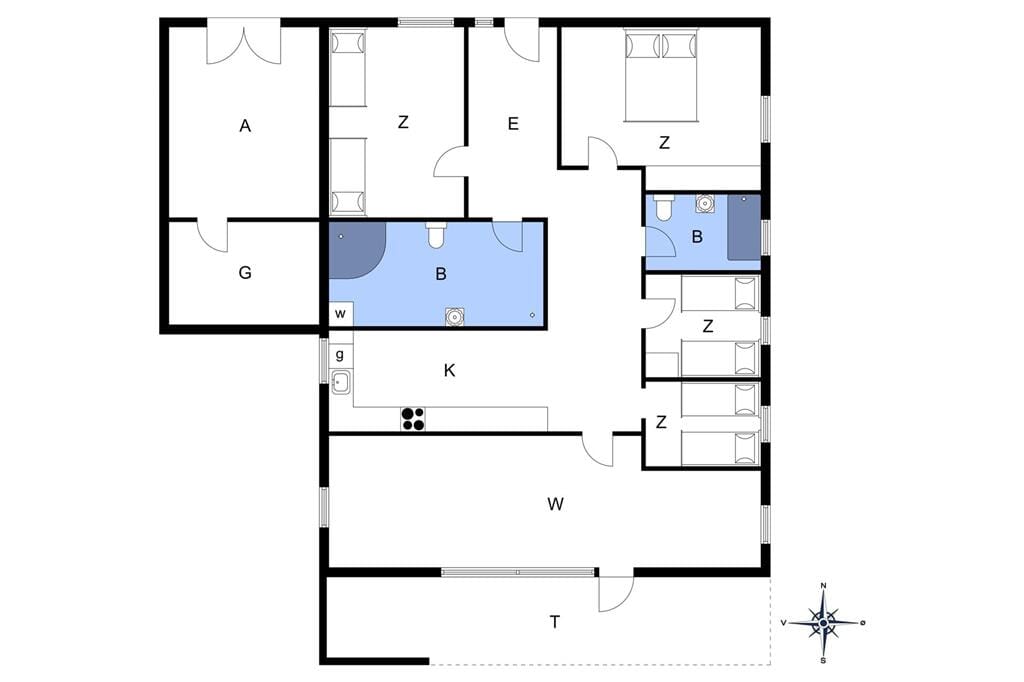 Indretning 1-13 Sommerhus 804, Ærenprisvej 14, DK - 7700 Thisted
