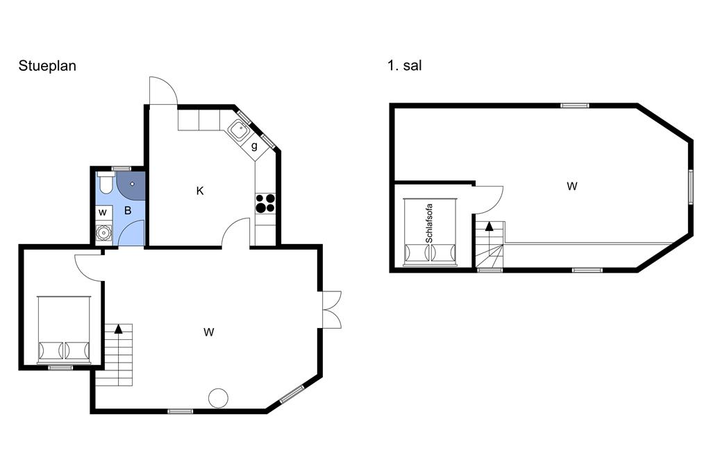 Indretning 1-3 Sommerhus M65271, Stævnevej 21, DK - 5631 Ebberup