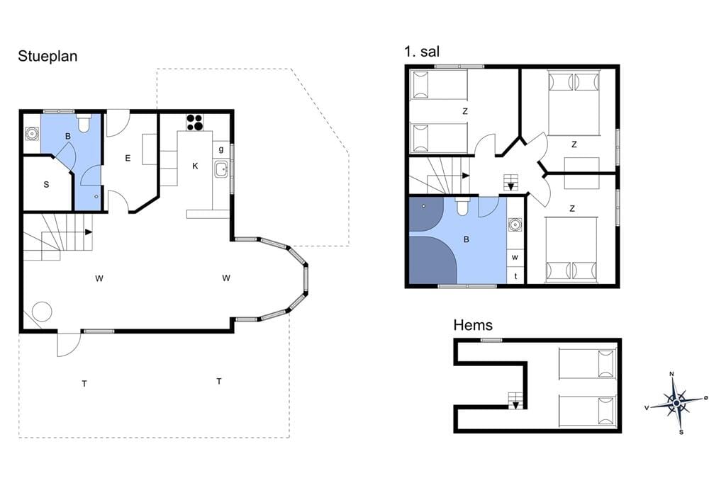 Innenausstattung 1-11 Ferienhaus 0372, Sønder Frankel 8, DK - 6792 Rømø