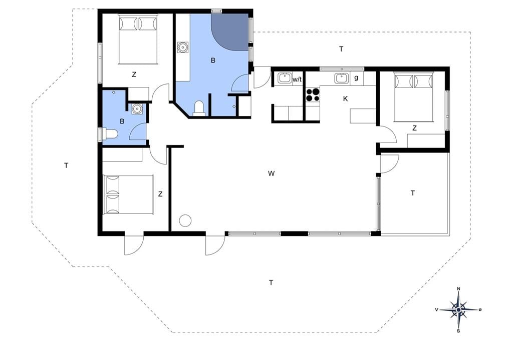 Innenausstattung 1-14 Ferienhaus 875, Kringelbækvej 67, DK - 9480 Løkken