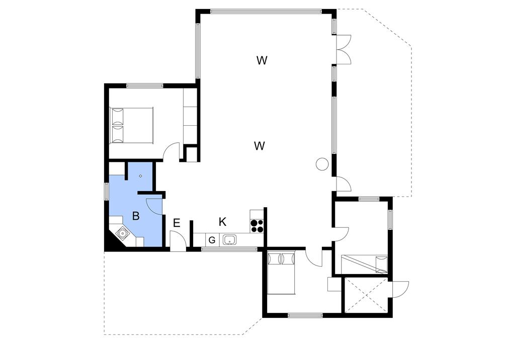 Interior 1-3 Holiday-home F50316, Hvedemarken 13, DK - 6093 Sjølund