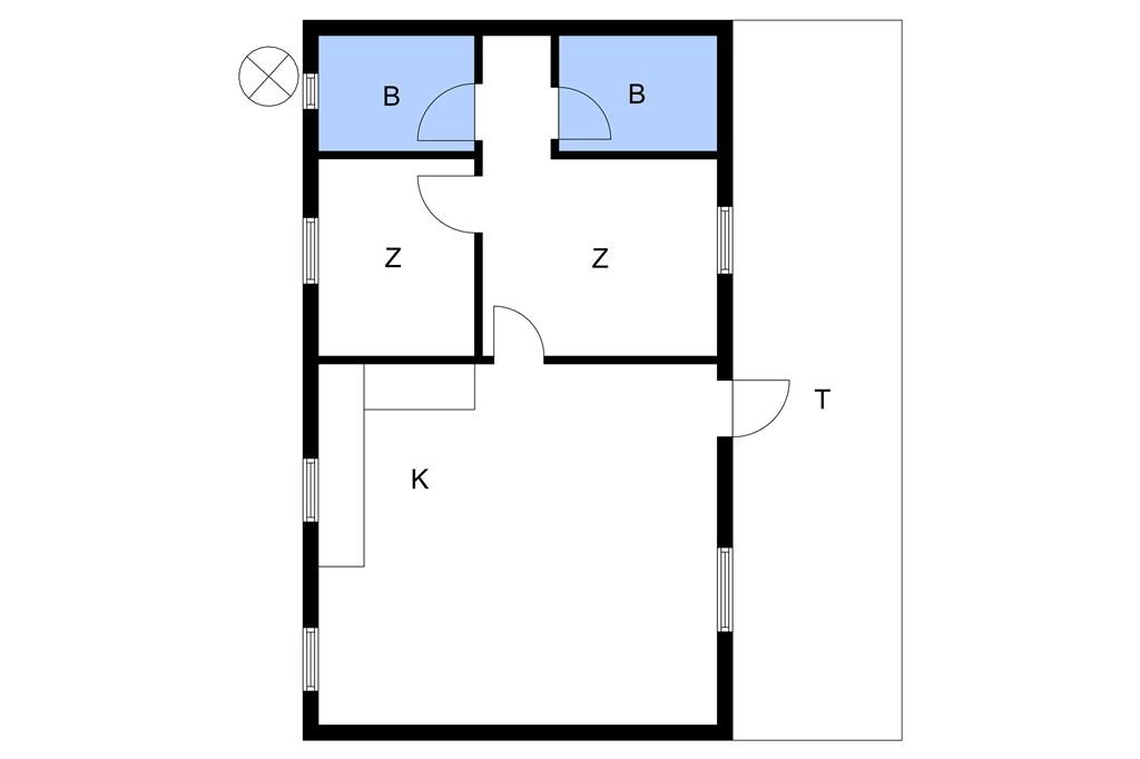 Innredning 1-10 Feirehus 9002, Campanella 6, DK - 3790 Hasle