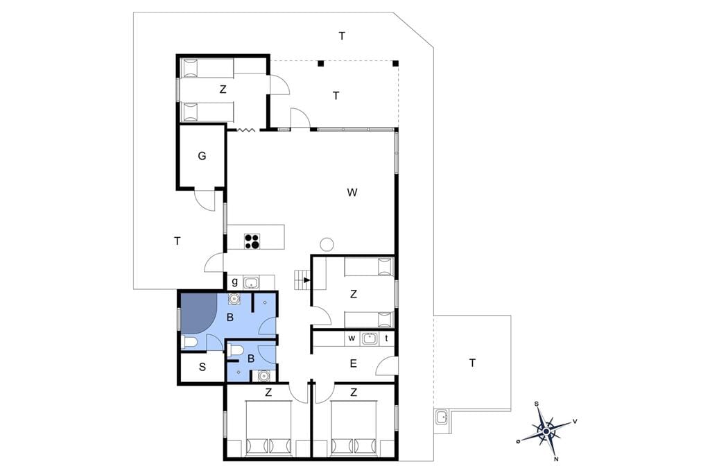Interieur 1-13 Vakantiehuis 980, Spanggårdsvej 35, DK - 7700 Thisted