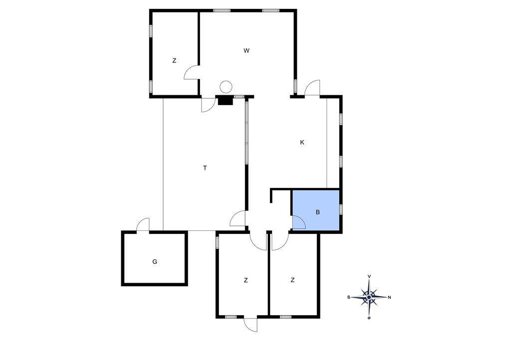 Innenausstattung 1-10 Ferienhaus 2623, Fjælstaunijn 32, DK - 3730 Nexø