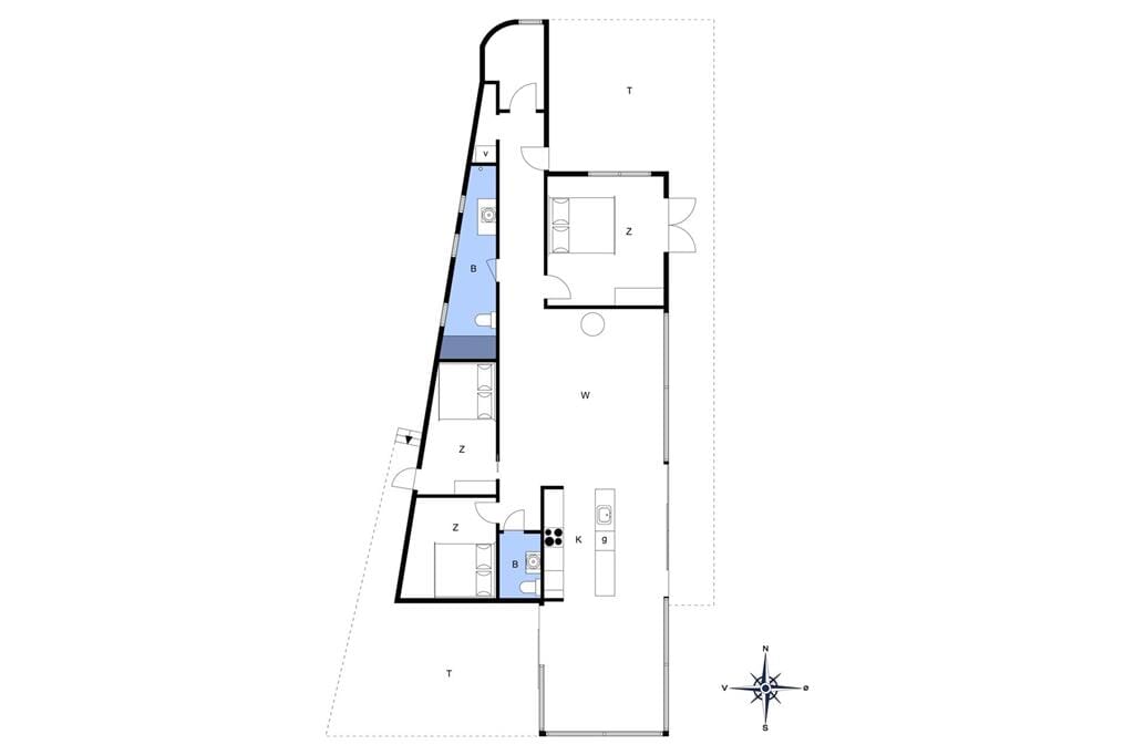 Indretning 1-401 Sommerhus OH342, Over Åen 12, DK - 9560 Hadsund