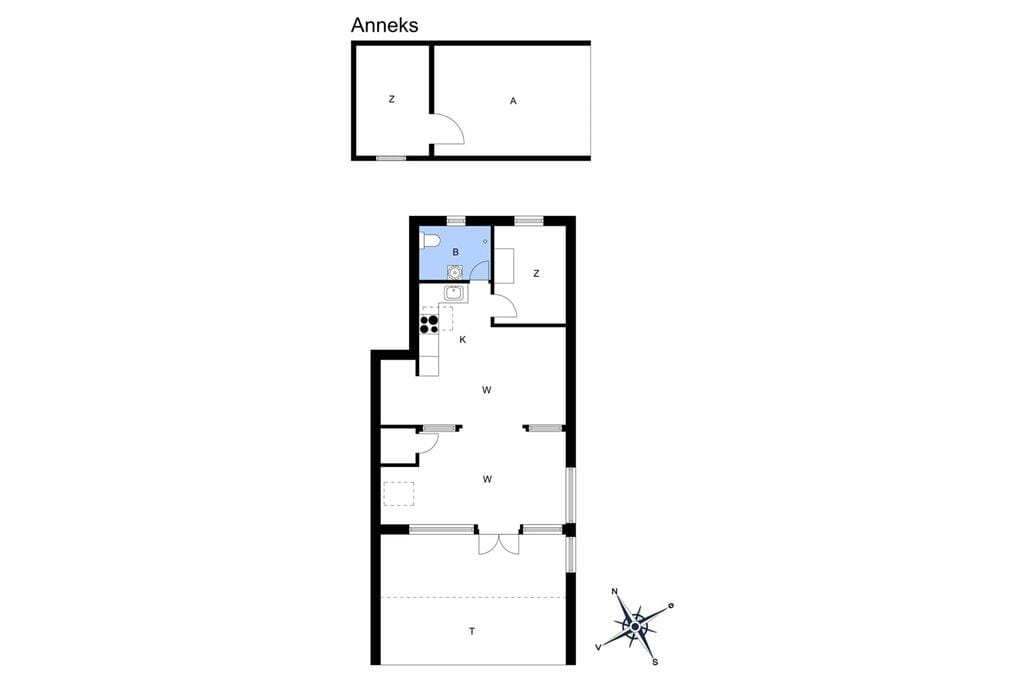 Innenausstattung 3-17 Ferienhaus 12227, Strandkrogen 9, DK - 4583 Sjællands Odde