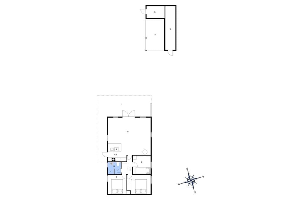 Innenausstattung 1-13 Ferienhaus 390, Ærenprisvej 26, DK - 7700 Thisted