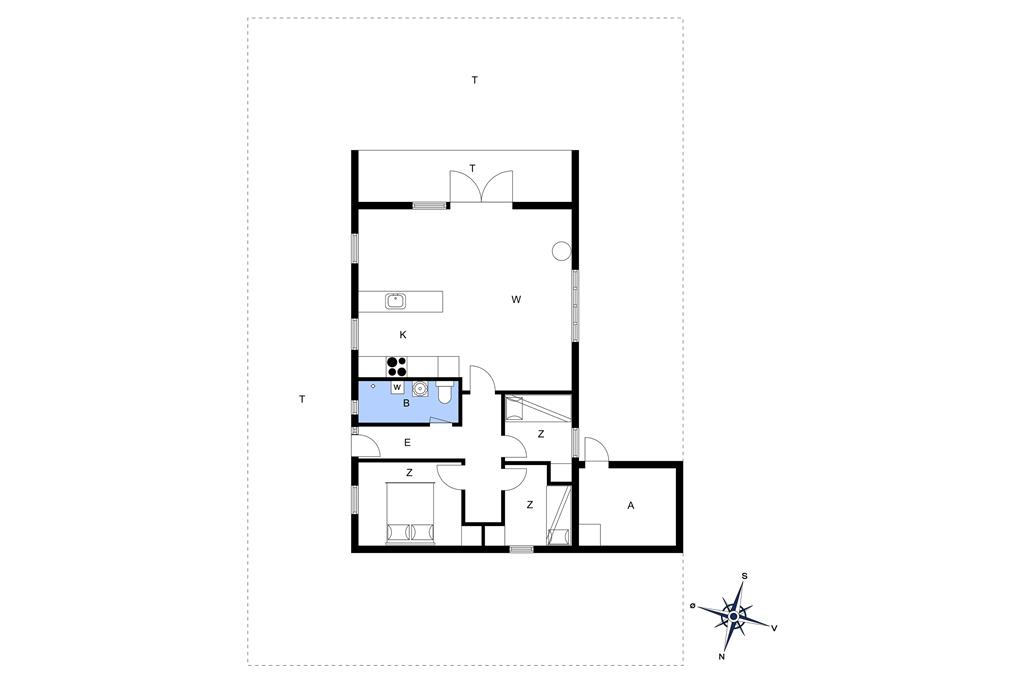 Indretning 1-13 Sommerhus 525, Spovevej 5, DK - 7770 Vestervig