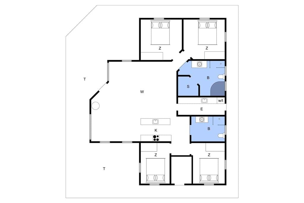Indretning 27-4 Sommerhus 133, Nordsøvej 280, DK - 6950 Ringkøbing