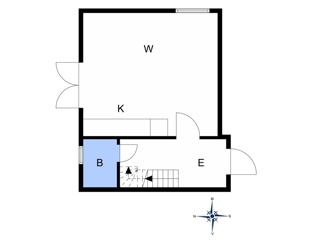 Indretning 1-10 Sommerhus 5524, Tuevej 7, DK - 3740 Svaneke