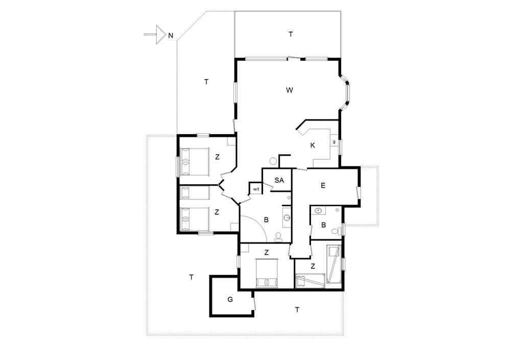 Interior 1-14 Holiday-home 896, Irenevej 20, DK - 9480 Løkken