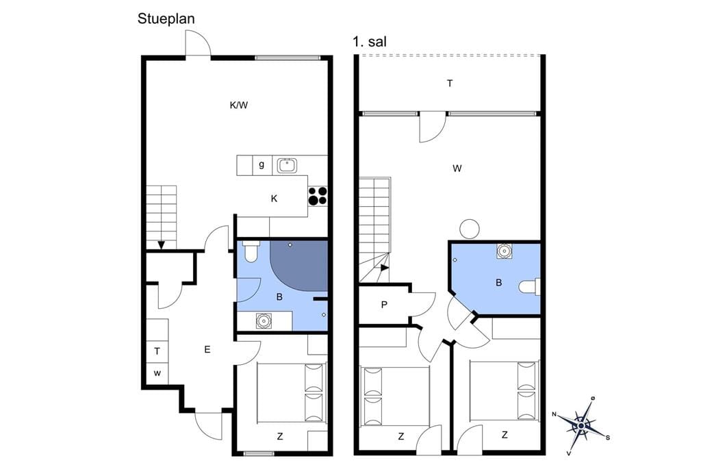 Innenausstattung 1-11 Ferienhaus 0235, Havnebyvej 61, DK - 6792 Rømø