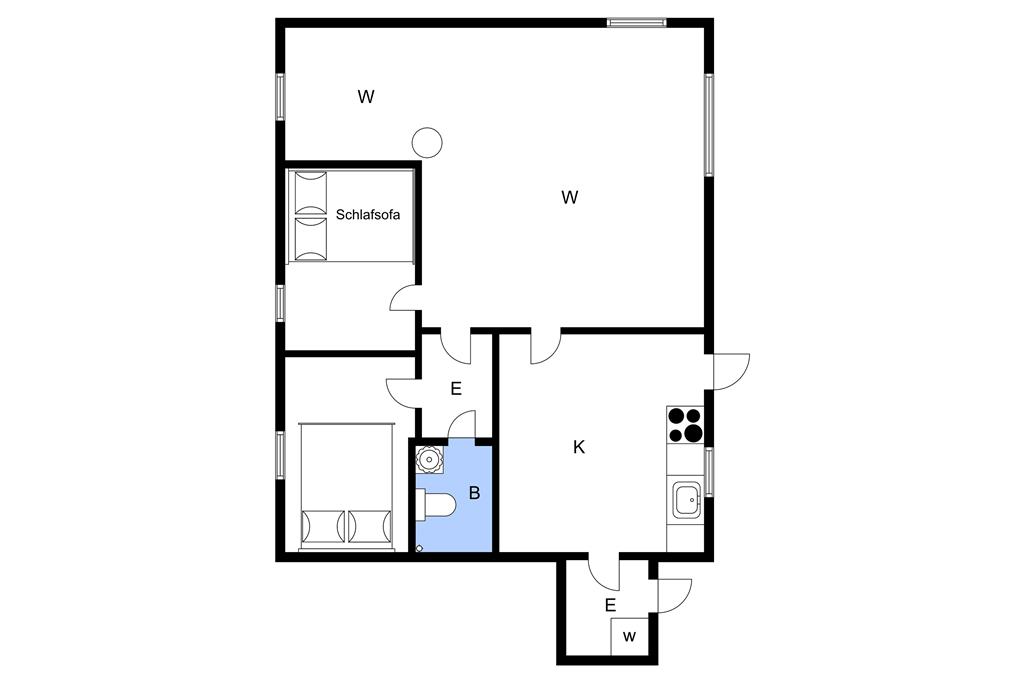 Innenausstattung 1-3 Ferienhaus F503521, Banedæmningen 18, DK - 6094 Hejls