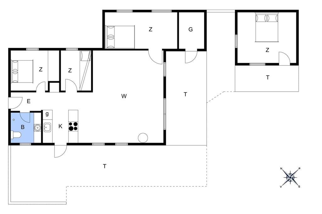 Innenausstattung 1-172 Ferienhaus JB144, Horsbakkevej 7, DK - 7741 Frøstrup