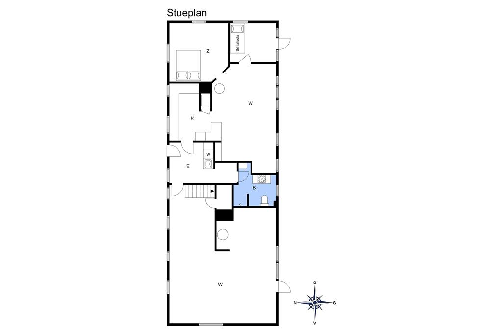 Indretning 1-13 Sommerhus 440, Kalkjærvej 17, DK - 7770 Vestervig