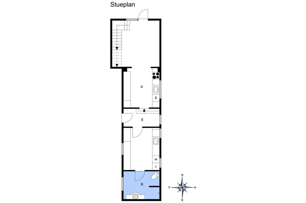 Indretning 1-10 Sommerhus 6779, Sdr. Strandvej 5, DK - 3770 Allinge