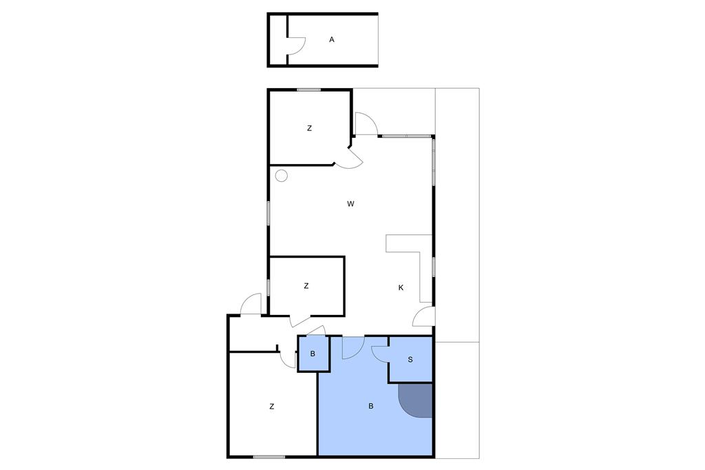 Indretning 1-10 Sommerhus 1501, Lyngvejen 39, DK - 3720 Aakirkeby