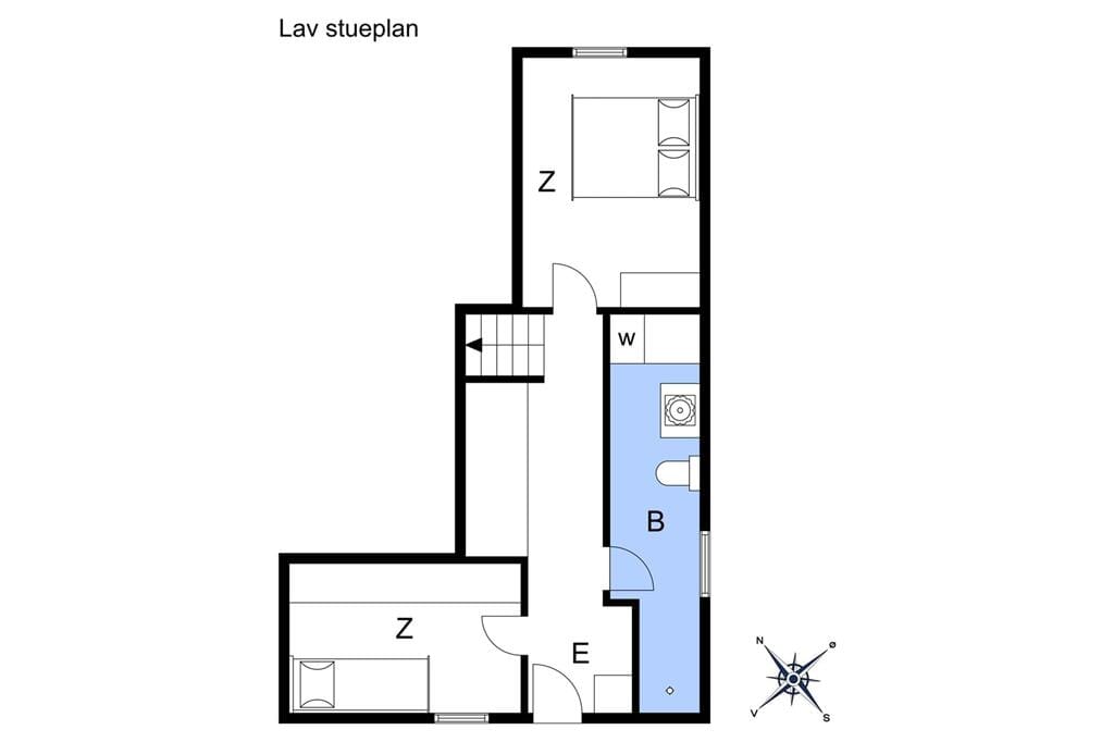 Indretning 1-15 Sommerhus 1006, Ulvshalevej 225, DK - 4780 Stege