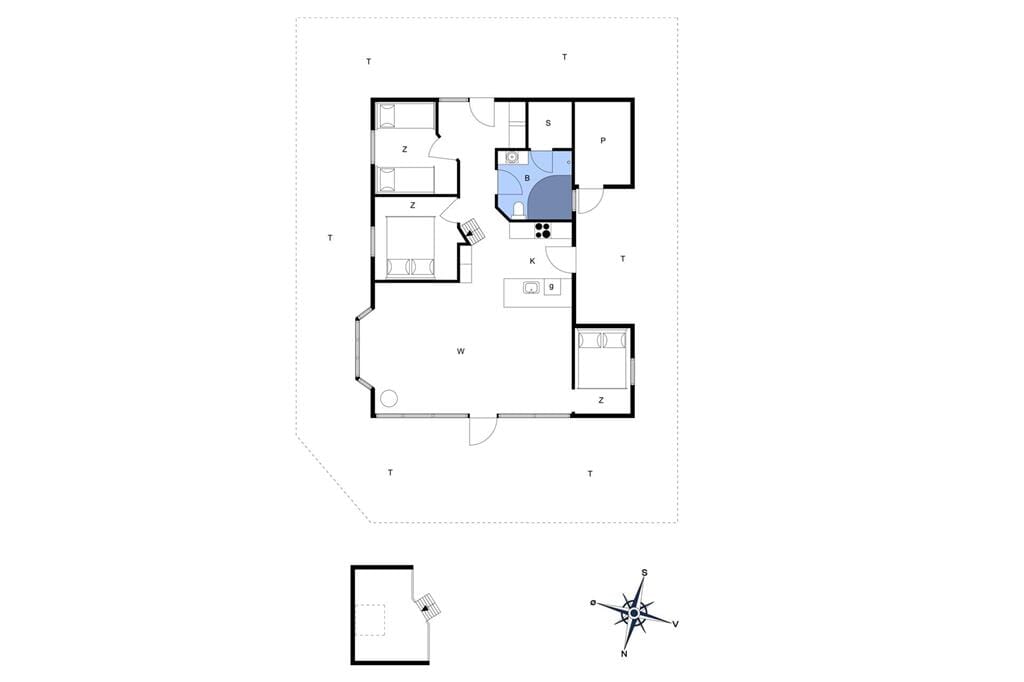 Innenausstattung 1-11 Ferienhaus 0049, Mågevej 5, DK - 6792 Rømø