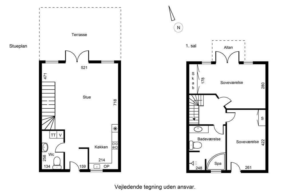 Indretning 1-19 Sommerhus 40119, Strandengen 81, DK - 7130 Juelsminde