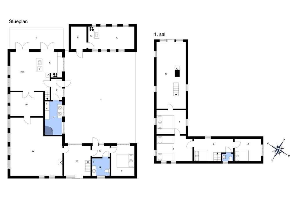 Innredning 1-172 Feirehus JB661, Stagstedvej 6, DK - 9460 Brovst