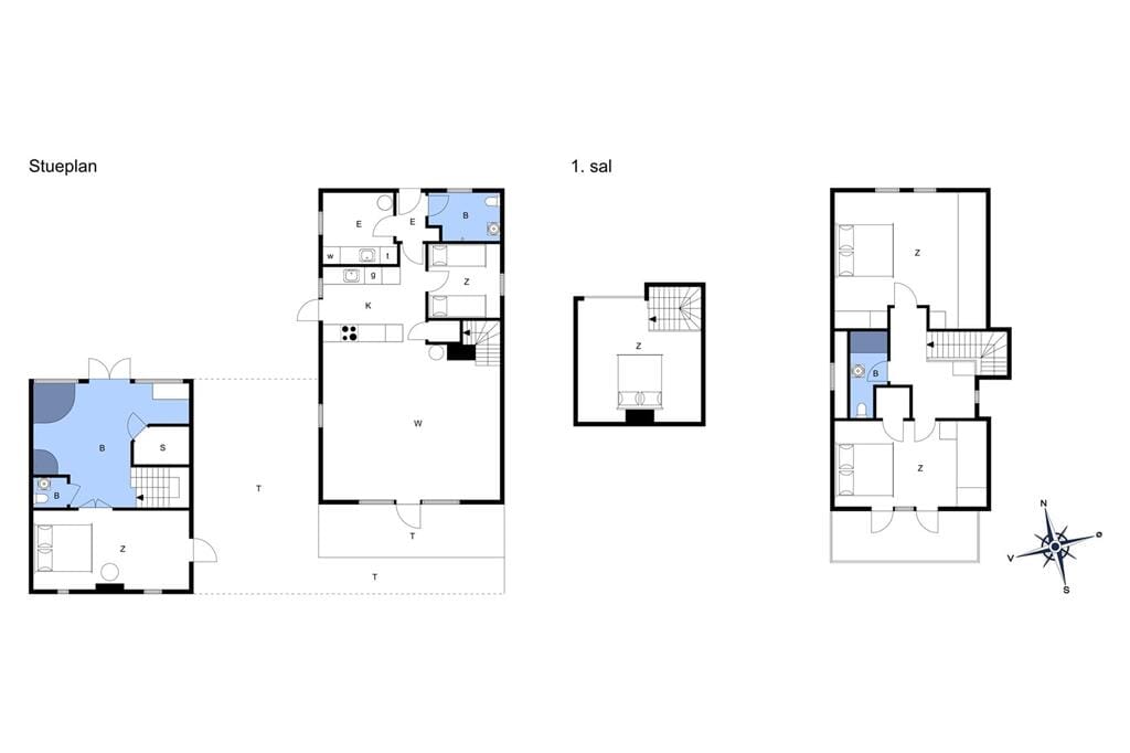 Indretning 1-3 Sommerhus M642869, Sommerlandsvej 4, DK - 5466 Asperup