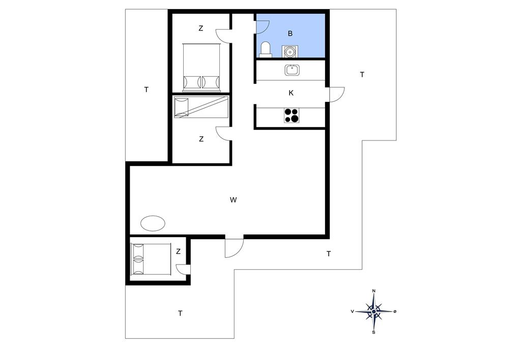 Interieur 1-20 Vakantiehuis 134, Karolinevej 8, DK - 7673 Harboøre