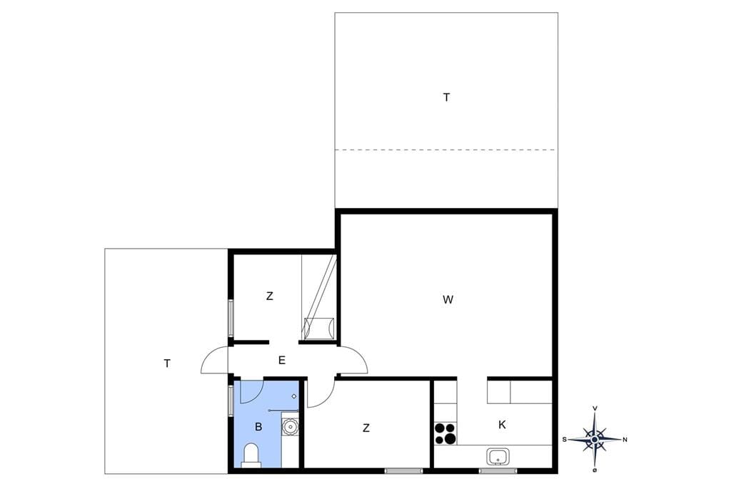 Interieur 1-17 Vakantiehuis 11811, Tværlodden 4 0, DK - 4500 Nykøbing Sj
