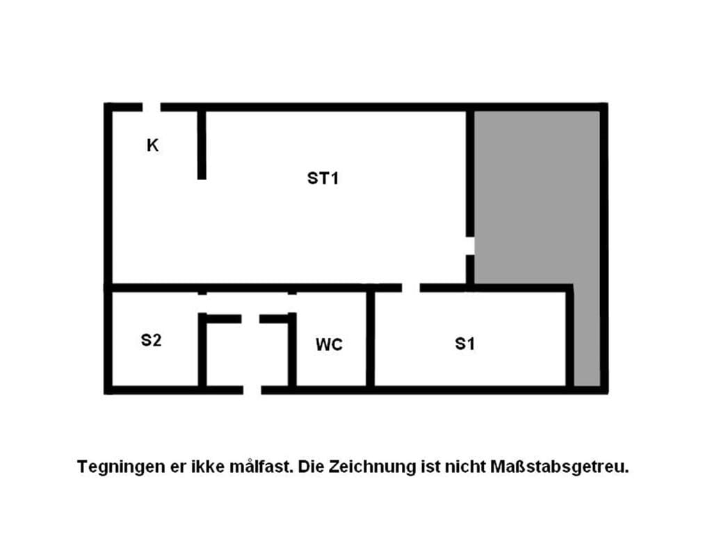 Indretning 1-15 Sommerhus 3002, Ålesaksen 8, DK - 4780 Stege