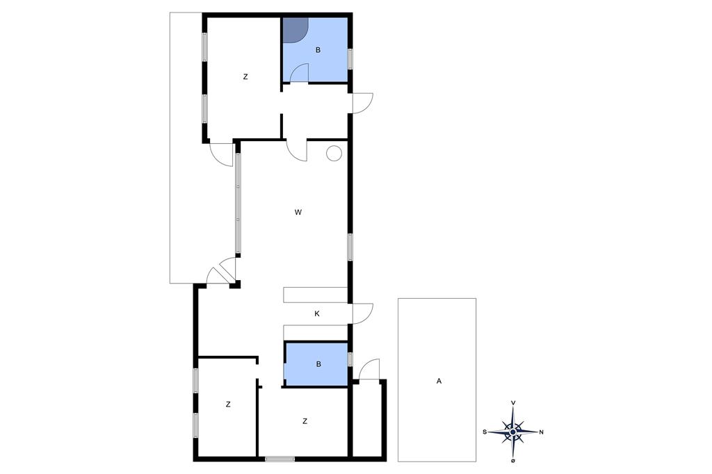 Interieur 1-10 Vakantiehuis 1512, Bjælkeåsen 3, DK - 3720 Aakirkeby