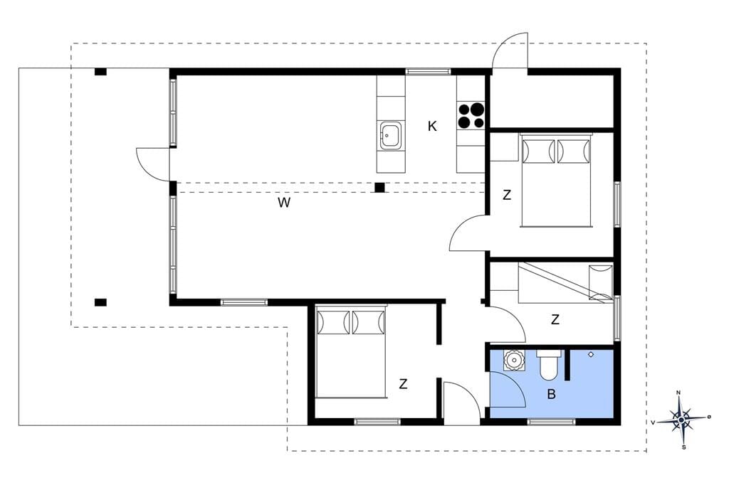 Interior 1-14 Holiday-home 1558, Opossumvej 20, DK - 9493 Saltum