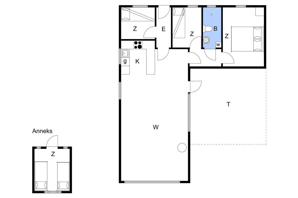 Indretning 1-19 Sommerhus 30169, P. Baatrupsvej 43, DK - 8300 Odder