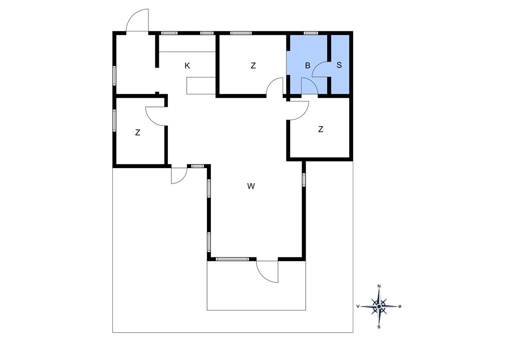 Interieur 1-10 Vakantiehuis 2649, Skovsangervej 12, DK - 3730 Nexø