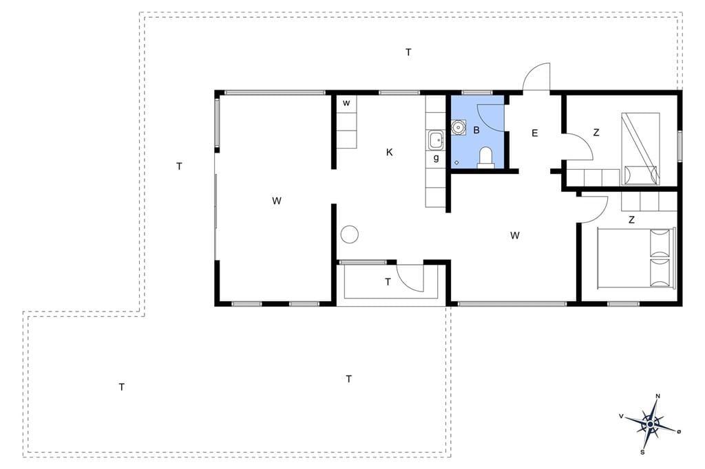 Innenausstattung 1-148 Ferienhaus TV1260, Soldugvej 5, DK - 9881 Bindslev