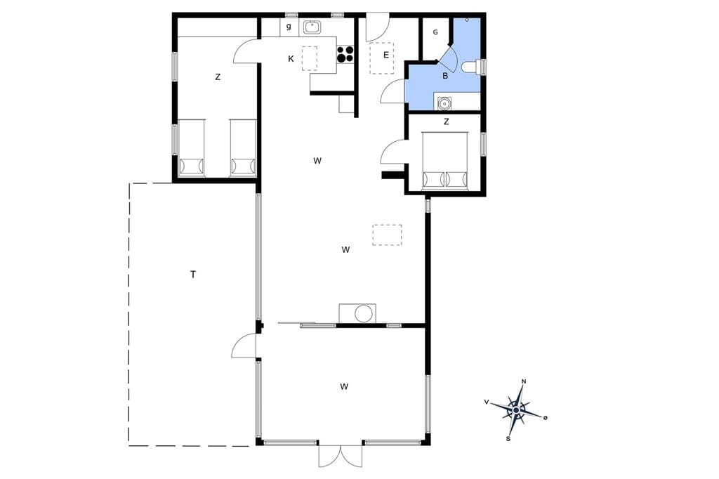 Interior 1-13 Holiday-home 647, Skibstedvej 7, DK - 7760 Hurup Thy