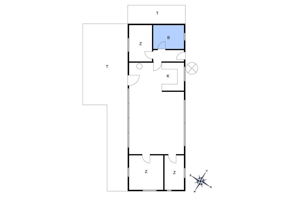 Indretning 1-10 Sommerhus 6605, Markvejen 49, DK - 3770 Allinge