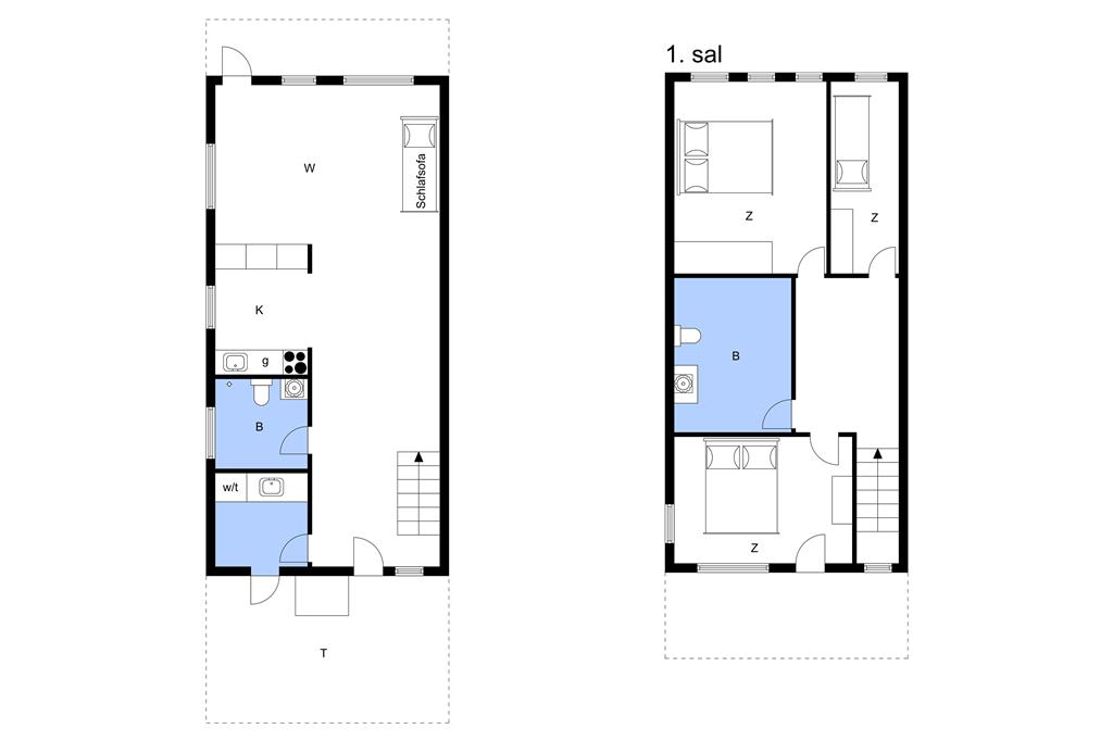 Innenausstattung 1-11 Ferienhaus 0274, Nordre Havnevej 42, DK - 6792 Rømø