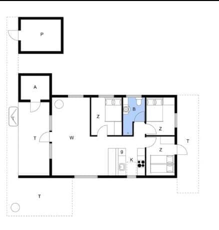Indretning 1-22 Sommerhus C11209, Rævekrogen 25, DK - 6893 Hemmet