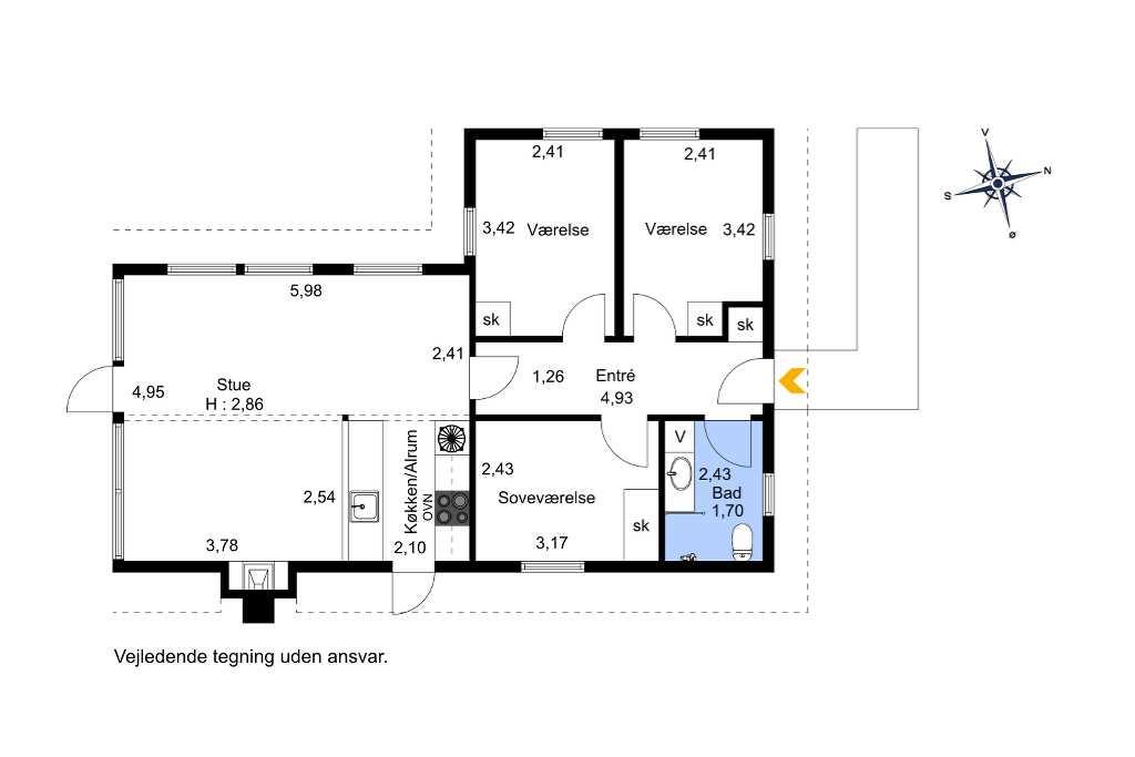 Interieur 1-1336 Vakantiehuis 1065-N, Lisevænget 13, DK - 3360 Liseleje