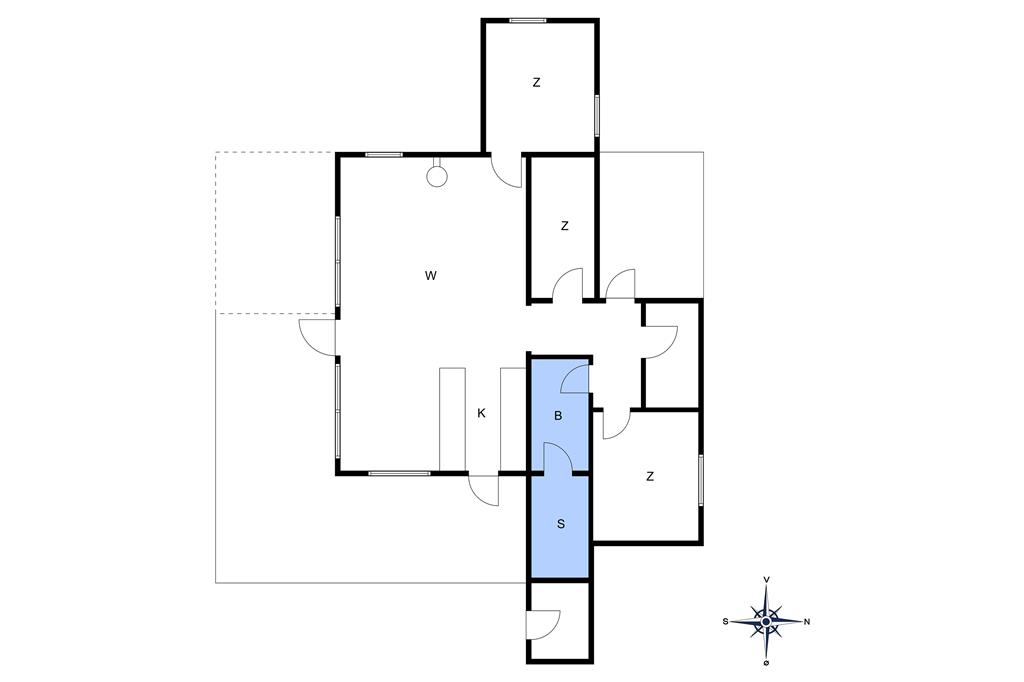 Indretning 1-10 Sommerhus 2684, Strandbyskoven 9, DK - 3730 Nexø