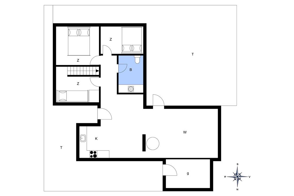 Interieur 1-20 Vakantiehuis 124, Dalevej 25, DK - 7673 Harboøre