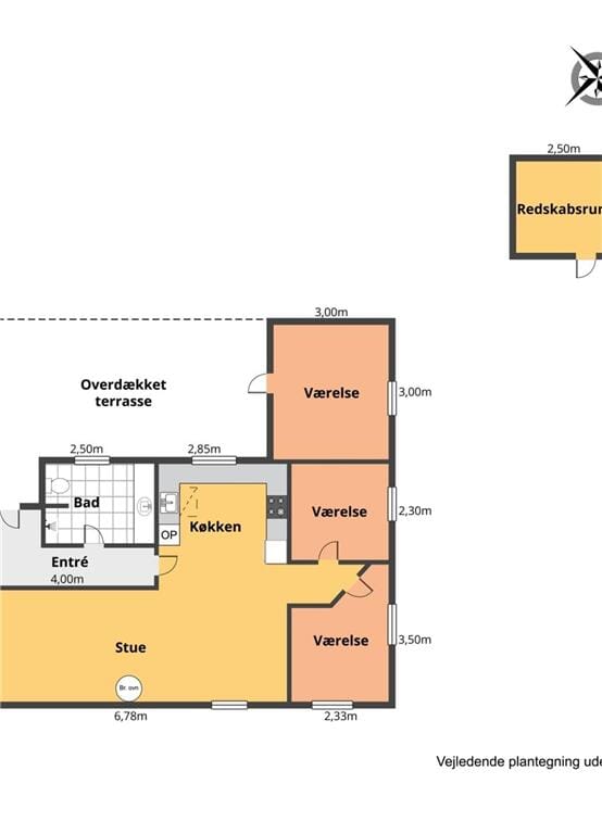 Indretning 1-401 Sommerhus HA257, Torndalsvej 9, DK - 9370 Hals