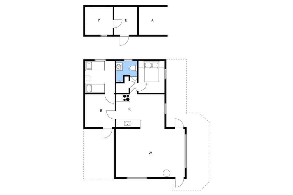 Innenausstattung 1-3 Ferienhaus M67372, Slåvænget 15, DK - 5932 Humble