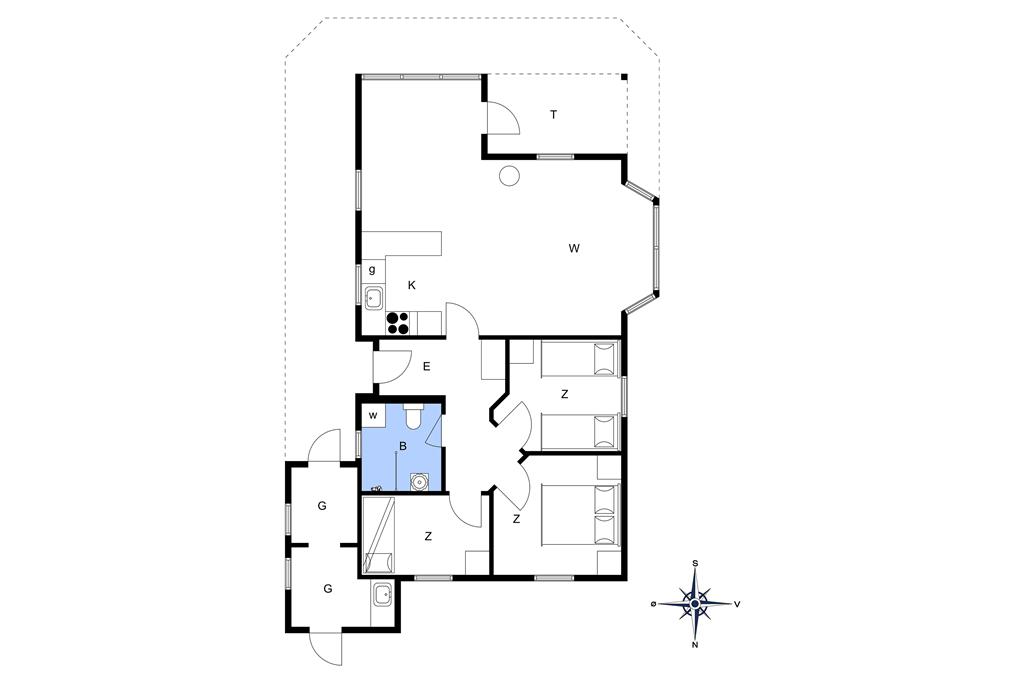 Interieur 1-13 Vakantiehuis 966, Ajs Mølls Vej 20, DK - 7700 Thisted